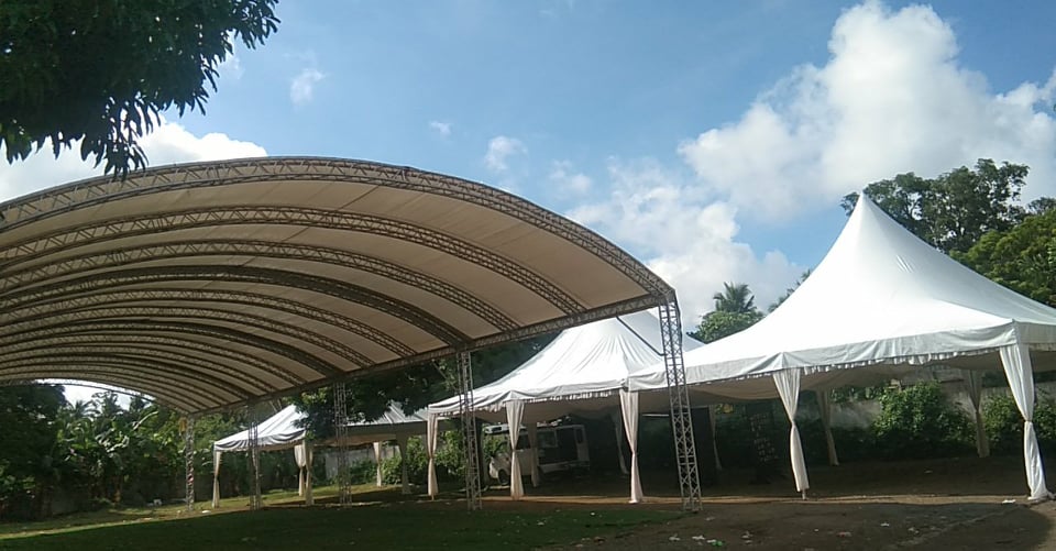 40ft x 100ft White Dome - Tent King - The Number 1 Supplier of ...